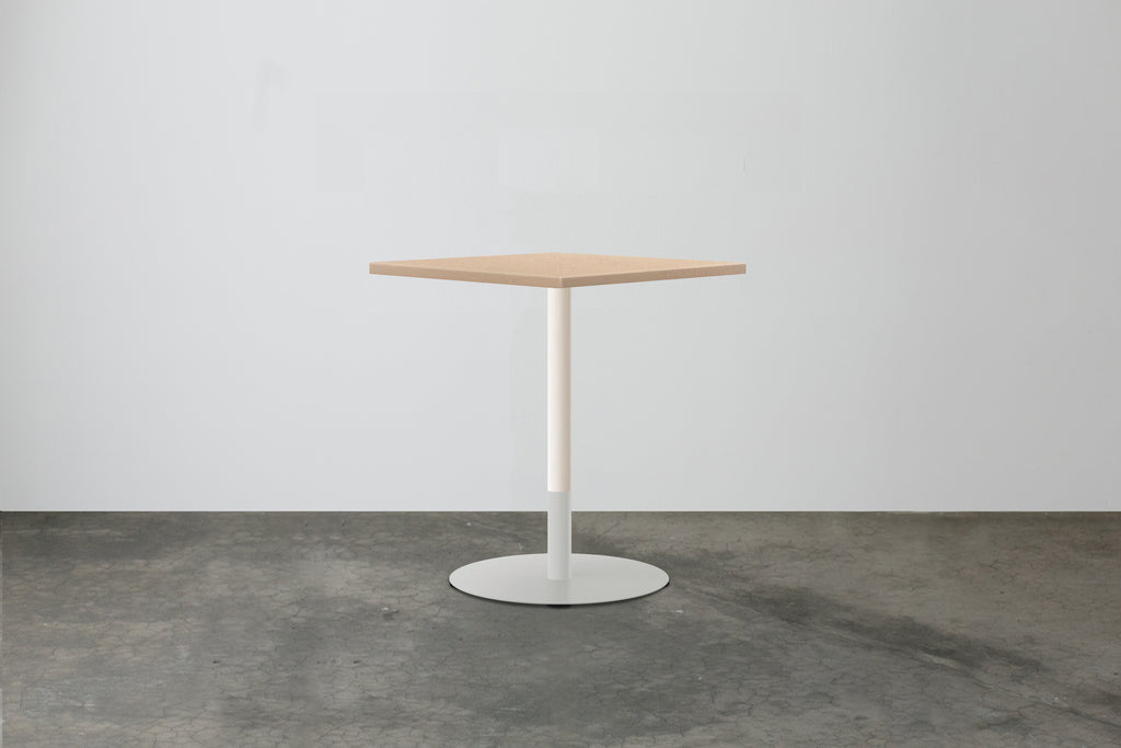 Two-Tone Cafe Table  - Square Top