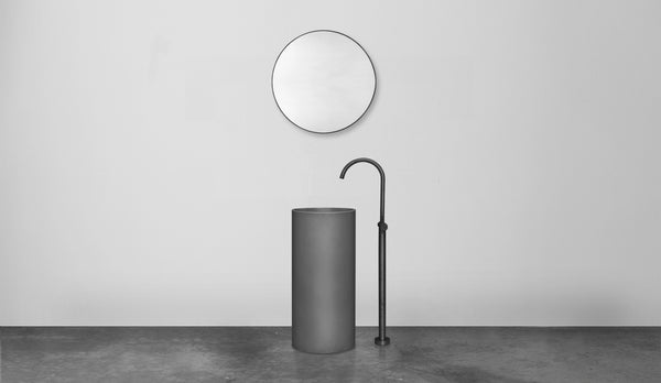 Column Concrete Freestanding Basin