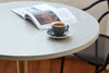 Disc Cafe Table  - Rectangular Top