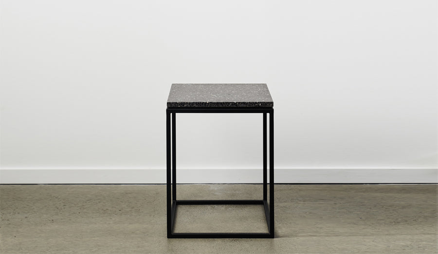 Siena Terrazzo Side Table - Graphite